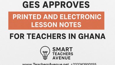 Printed and Electronic Lesson Notes for Teachers in Ghana