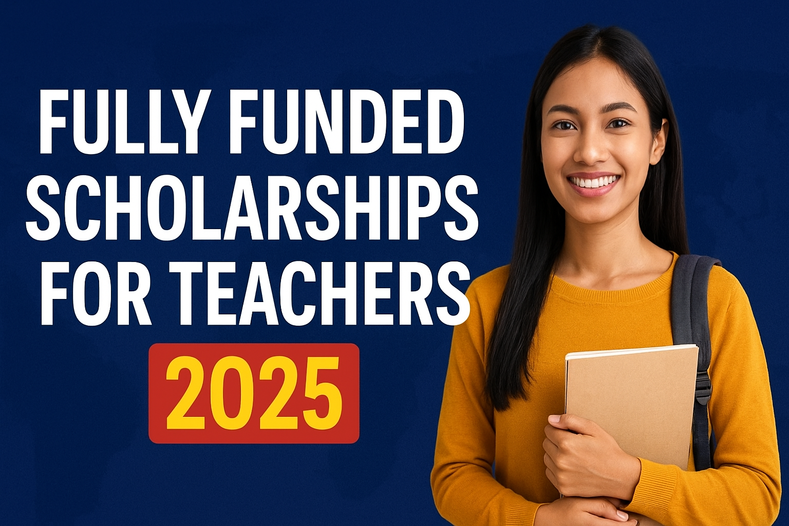 Fully Funded Scholarships for Teachers