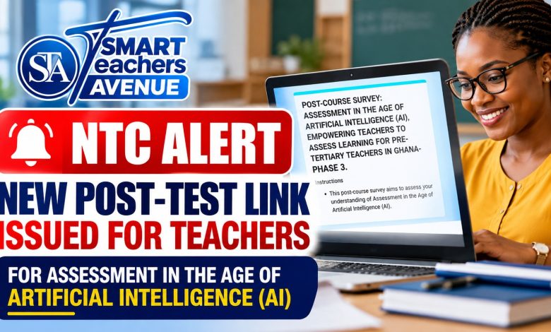 NTC post-test new link for teachers