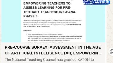 National CPD Day 2026 AI assessment pre-test for teachers