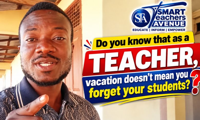 Checking on students during vacation to support pupils' welfare and learning progress